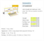 MEDITECH Dianabol Methandienone 10mg steroid tablet